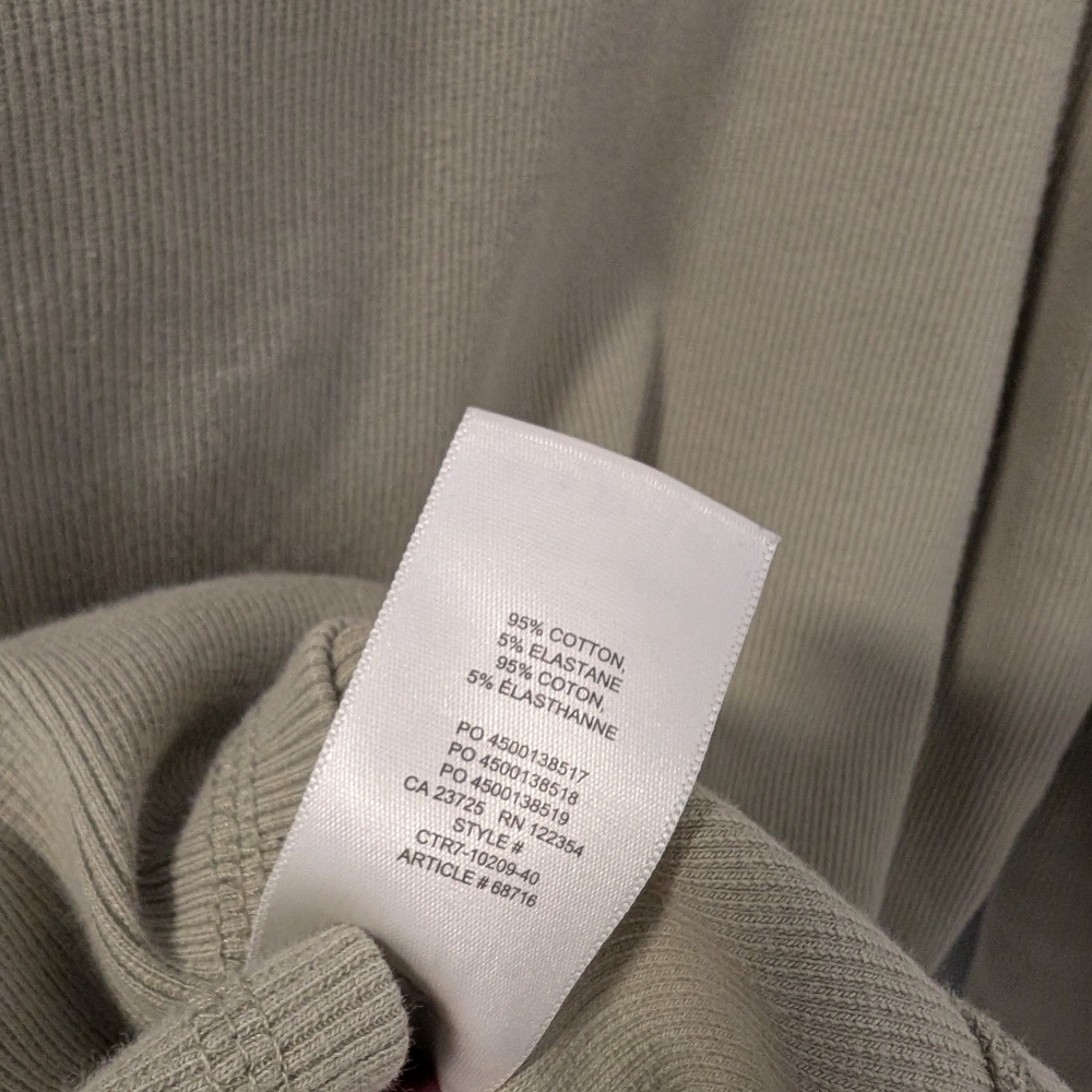 Aritzia/Wilfred Free Mavis Ribbed Shirt Sz S - Picture 5 of 5